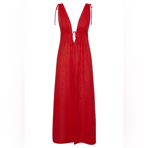 Monday Swimwear Mallorca Dress Chili Pepper Small - Picture 3 of 8